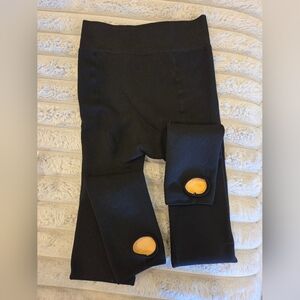 Lined Sheer Illusion Leggings